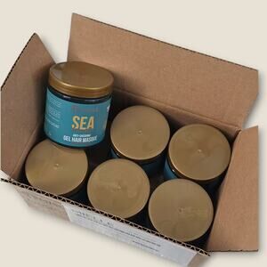 Mielle Sea Moss Anti-Shedding Gel Hair Masque W/ Saw Palmetto (6 Pack 8oz each)